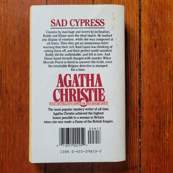 Vintage Agatha Christie - Sad Cypress 1986 - Picture 2 of 5